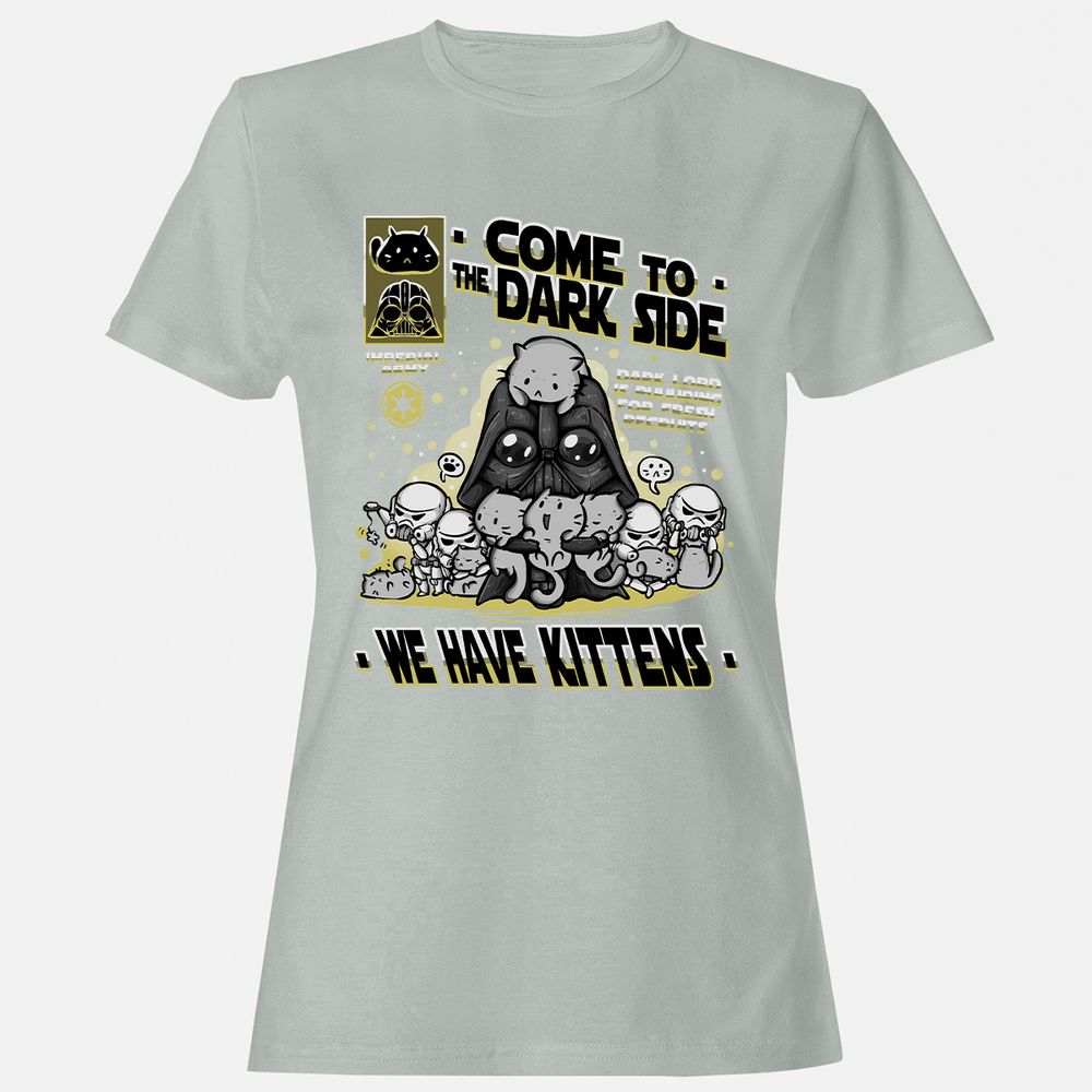 Women's T-Shirt - DKQVTQ1X - Ash - 2