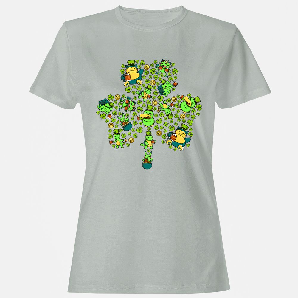 Women's T-Shirt - CRXS8AKH - Ash - 2