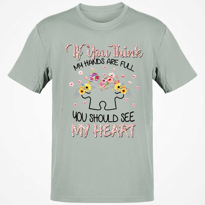 Classic Unisex T-Shirt - 2WF4RQEA - Ash - 2
