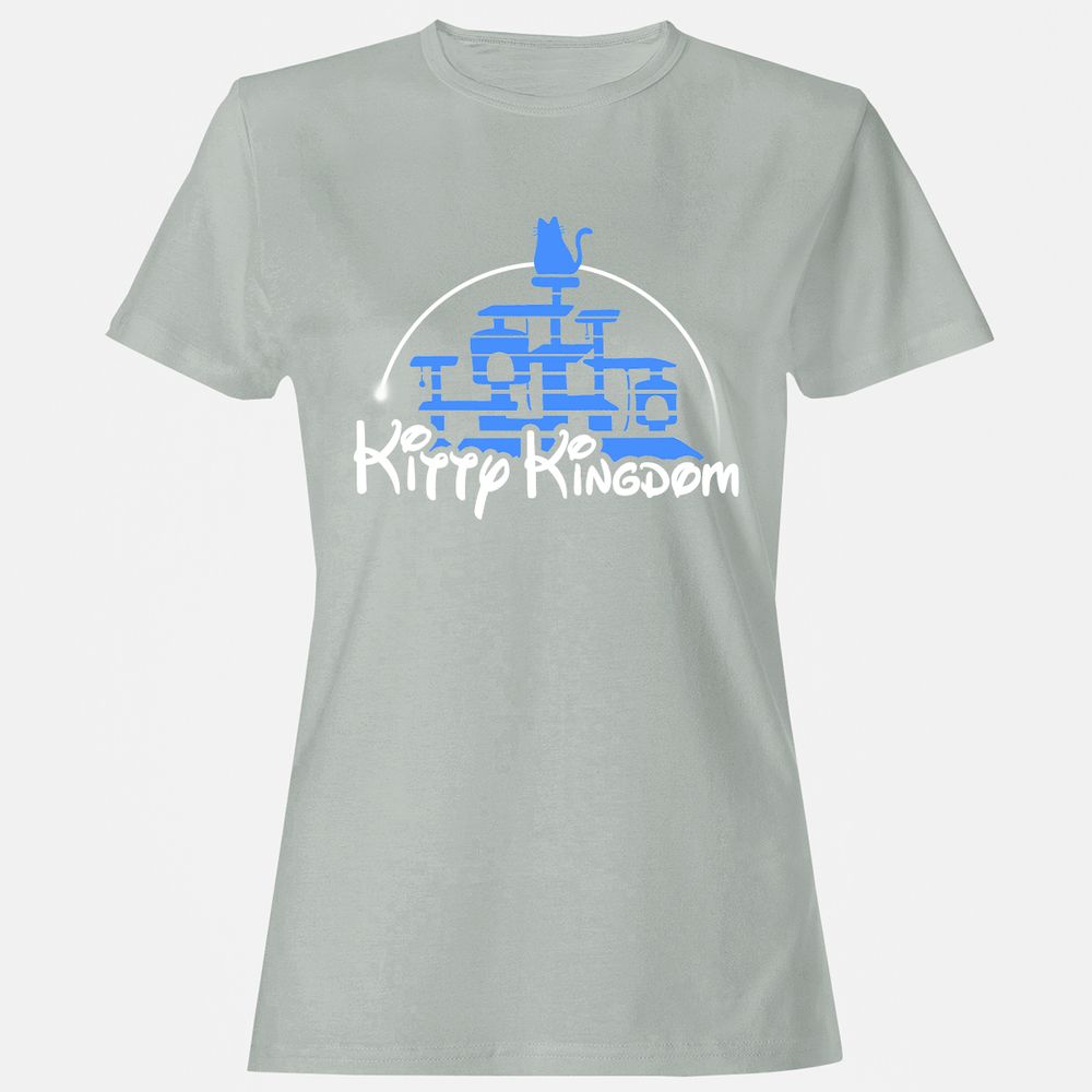 Women's T-Shirt - U6YJVP9E - Ash - 2