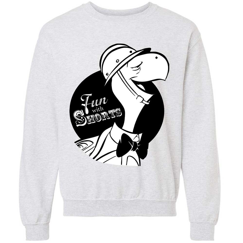 Classic Unisex Sweatshirt - T1HKCQSC - Ash - 2