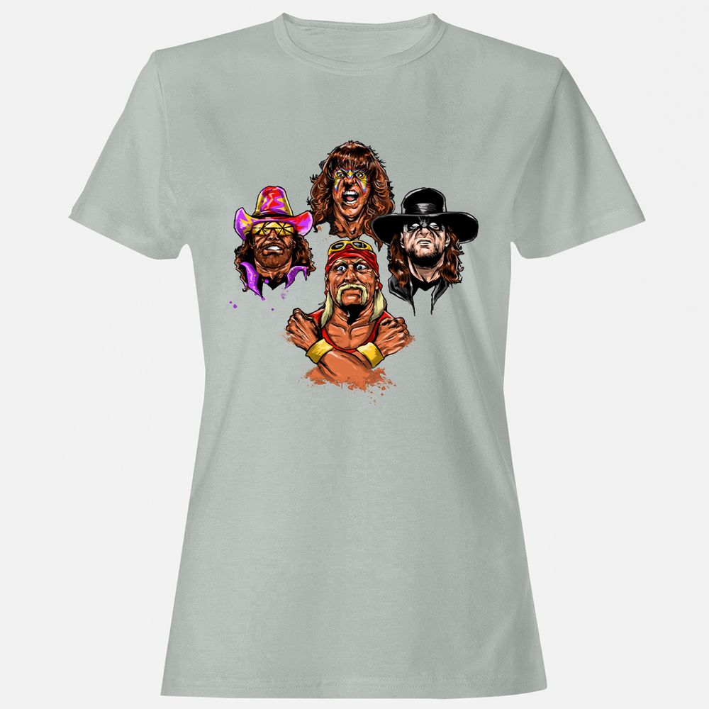 Women's T-Shirt - U3QKK69K - Ash - 2