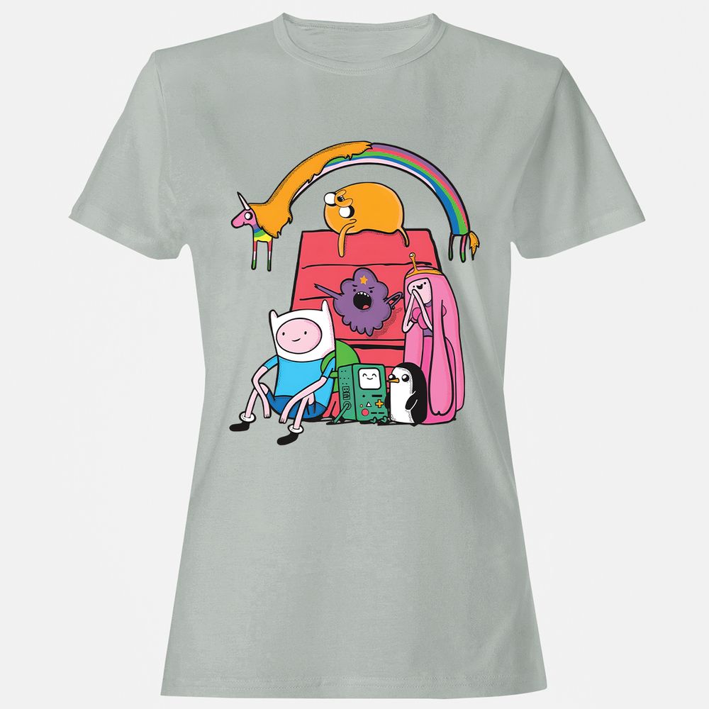 Women's T-Shirt - F6DZKW41 - Ash - 2