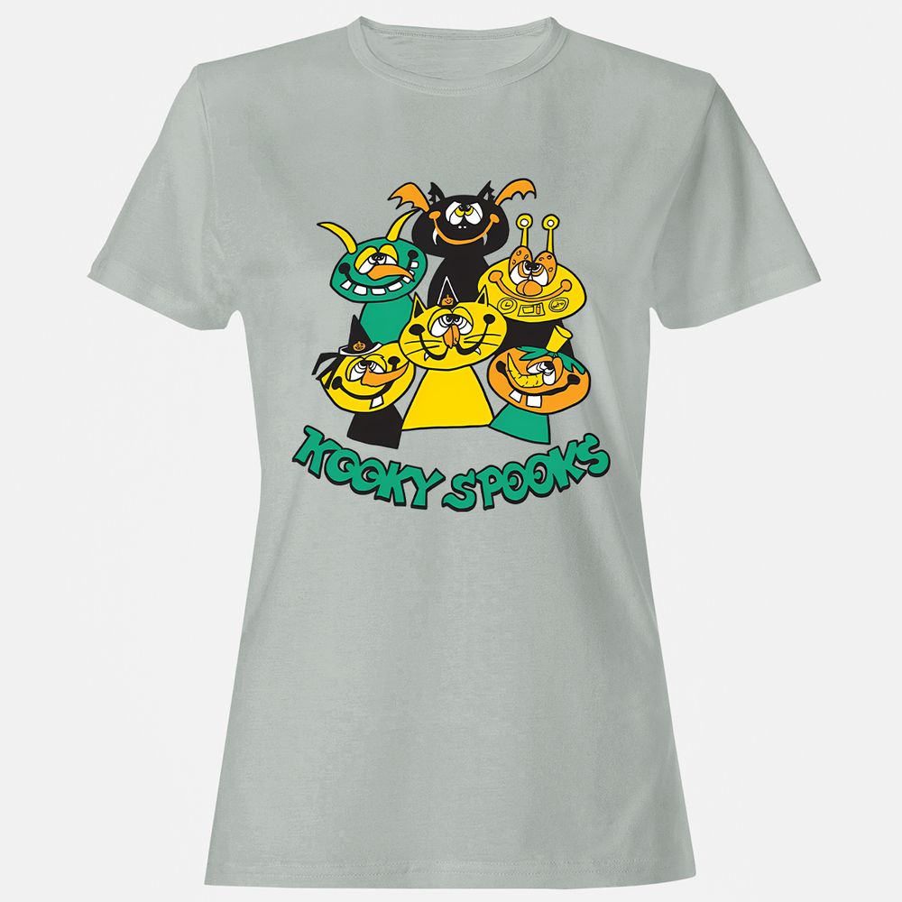 Women's T-Shirt - KF79F1QN - Ash - 2