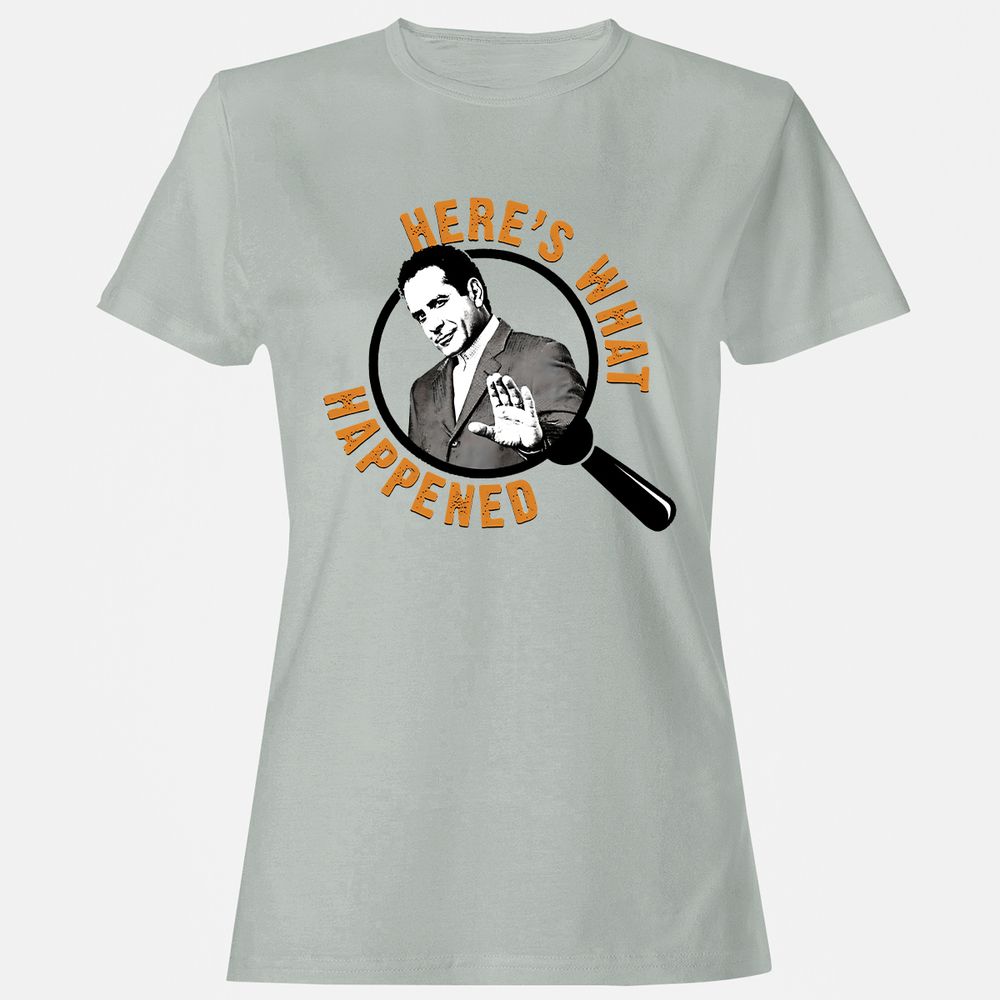 Women's T-Shirt - BNQ7UT5P - Ash - 2