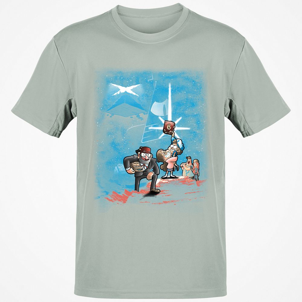 Classic Unisex T-Shirt - UMFXQSQJ - Ash - 2