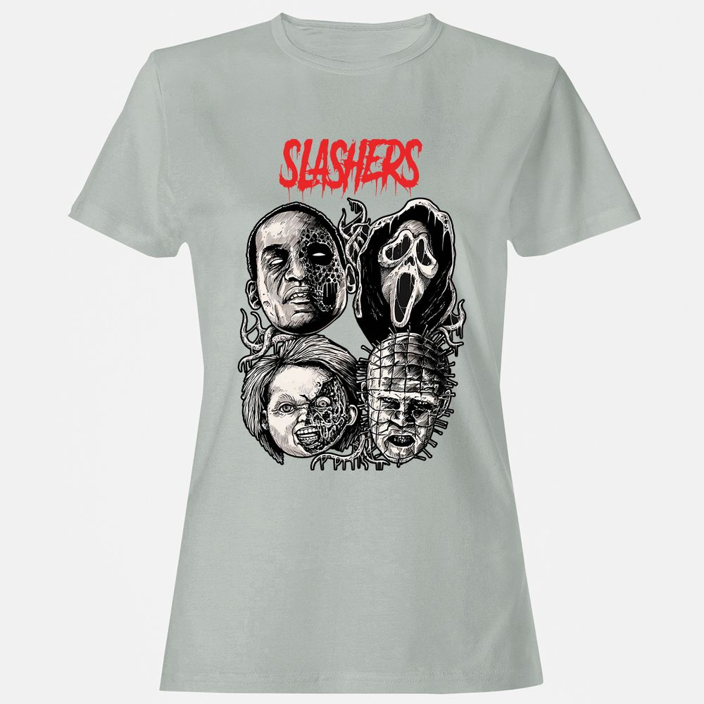 Women's T-Shirt - FZE123SN - Ash - 2