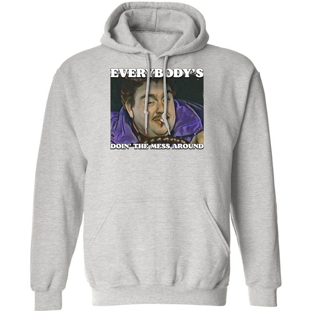 Classic Unisex Hoodie - BHM6DN3F - Ash - 2