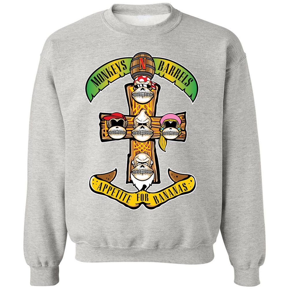 Classic Unisex Sweatshirt - 8FPMRQXZ - Ash - 2