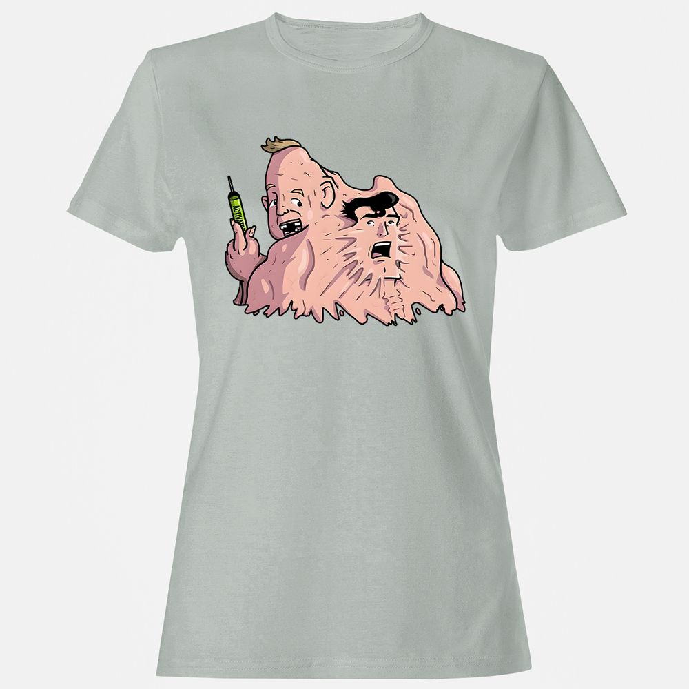Women's T-Shirt - XGAEU5PX - Ash - 2