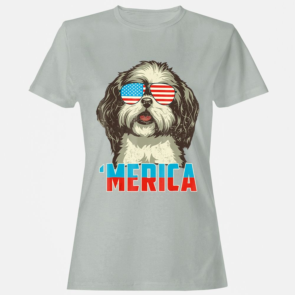 Women's T-Shirt - 2J2D7PJC - Ash - 2