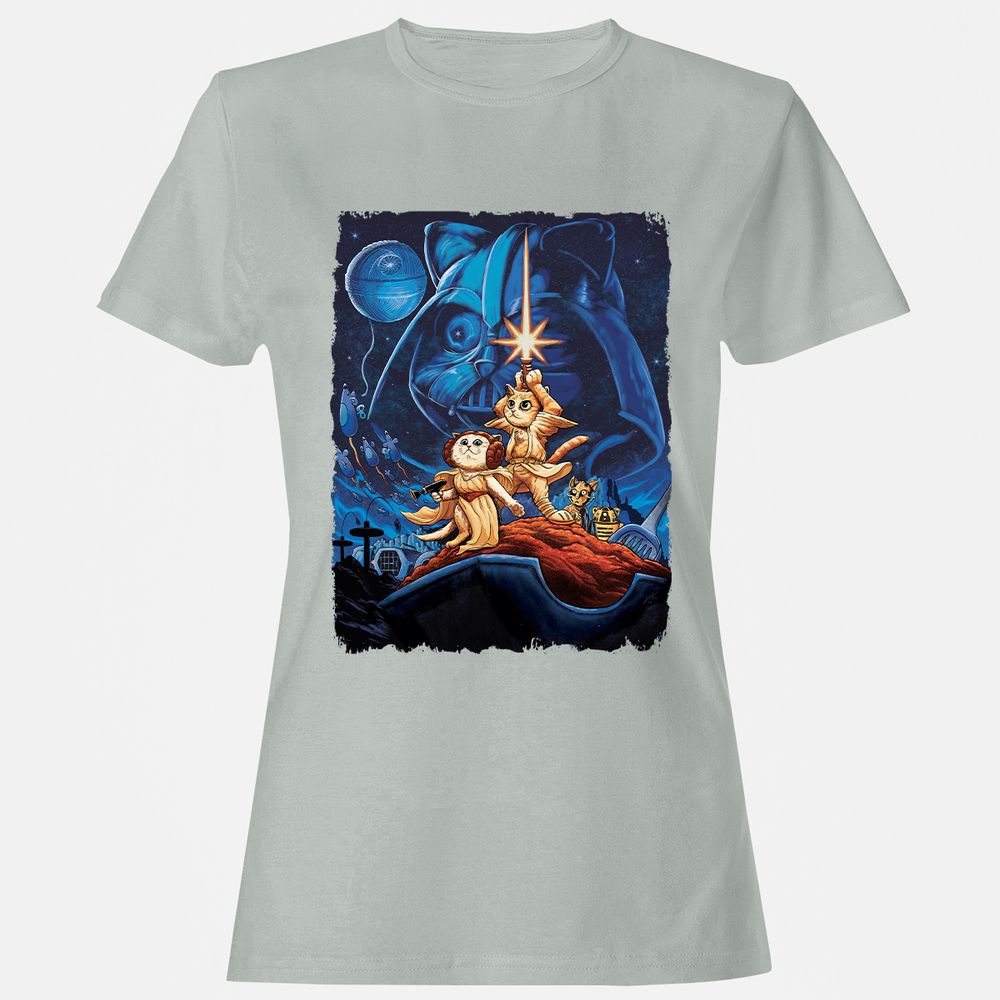 Women's T-Shirt - 7RBHSPWP - Ash - 2