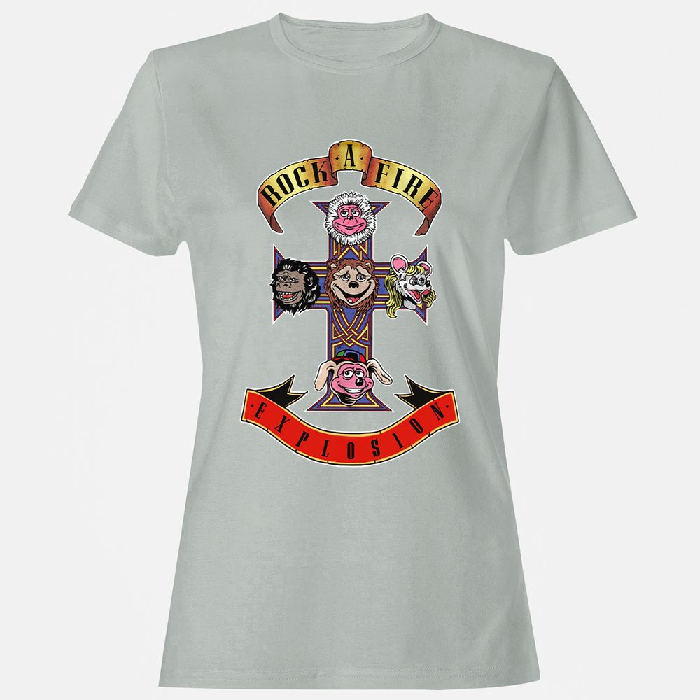Women's T-Shirt - SULEJ1GC - Ash - 2