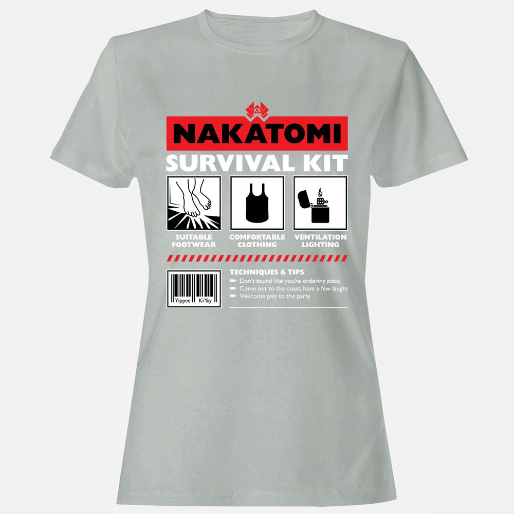 Women's T-Shirt - EXSJF7NN - Ash - 2