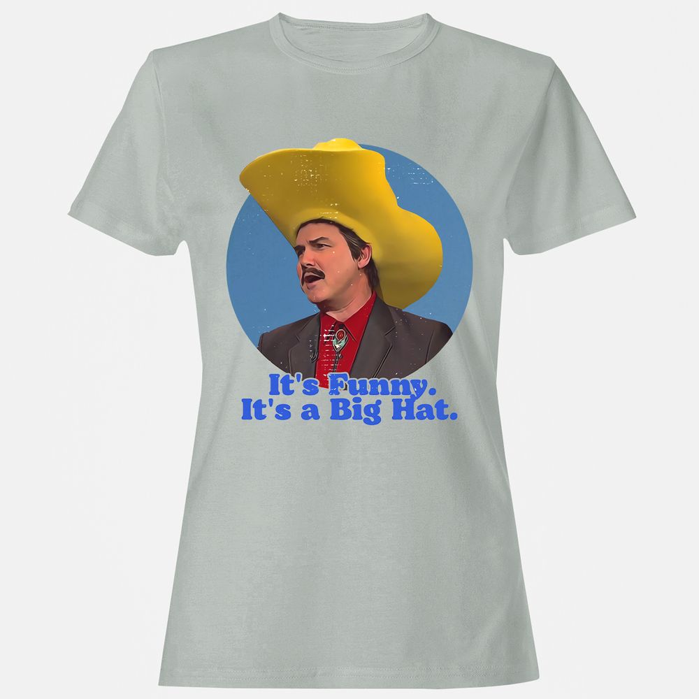 Women's T-Shirt - Q3K5B9JH - Ash - 2