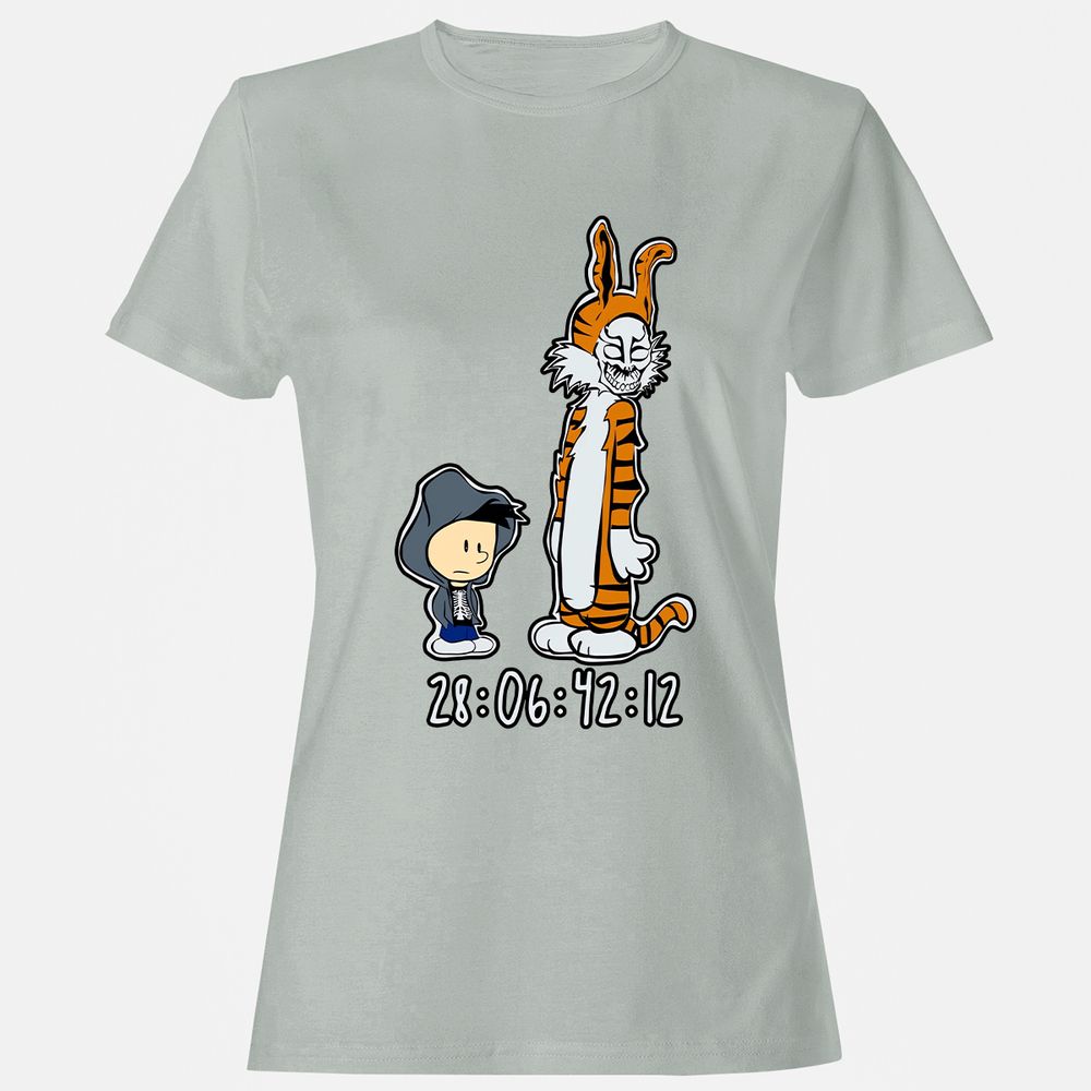 Women's T-Shirt - 46XUCS86 - Ash - 2