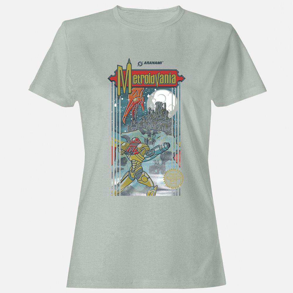 Women's T-Shirt - 9F36MRLN - Ash - 2