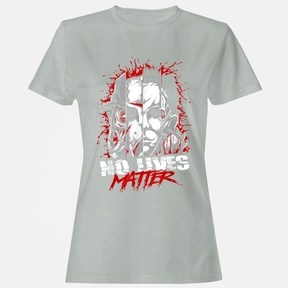 Women's T-Shirt - SQ3F8UKM - Ash - 2