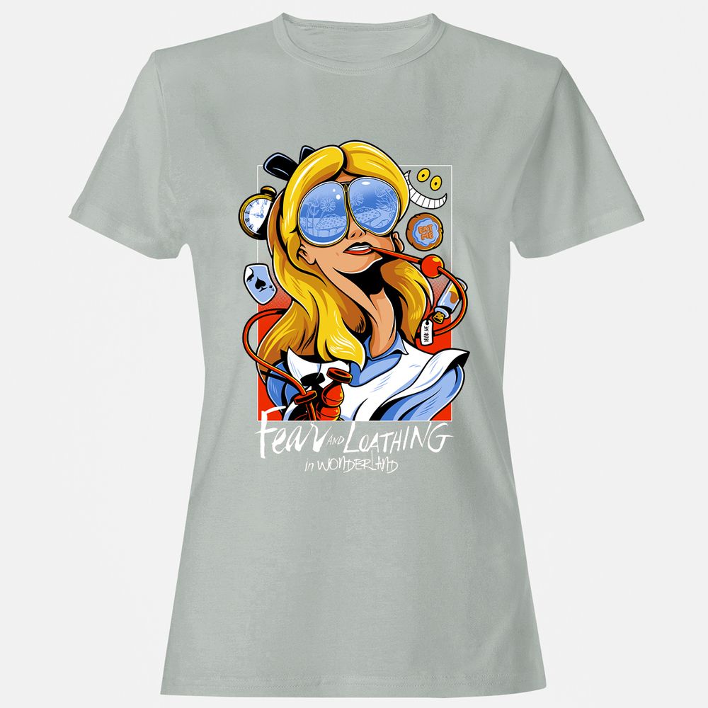 Women's T-Shirt - NNS3QBPB - Ash - 2