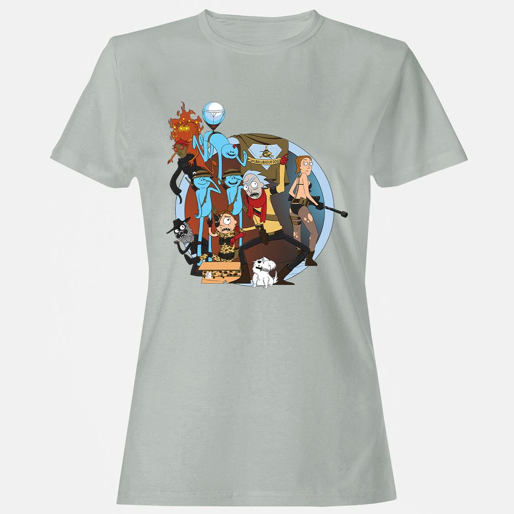 Women's T-Shirt - Z4J5AR9Z - Ash - 2