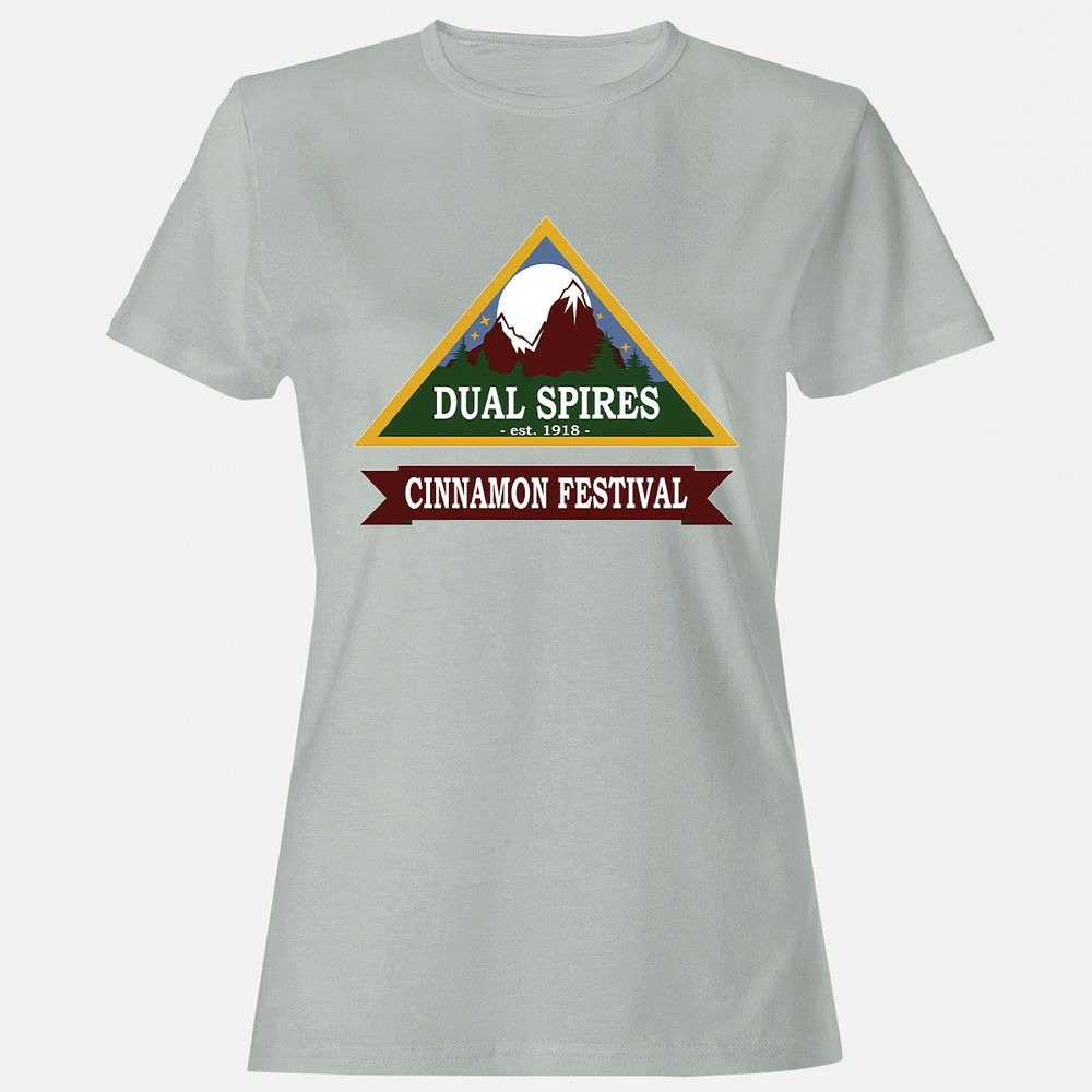 Women's T-Shirt - 2A6AHNHF - Ash - 2