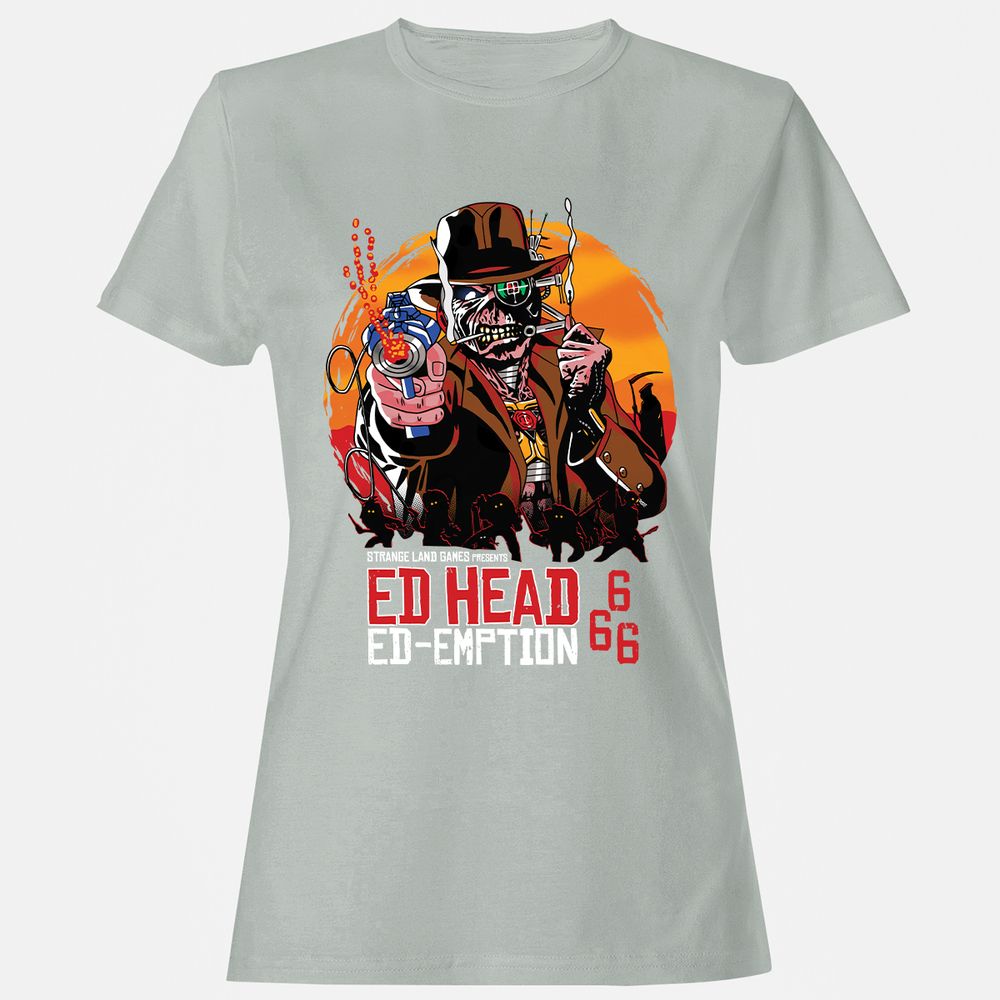 Women's T-Shirt - AQEPKF6W - Ash - 2