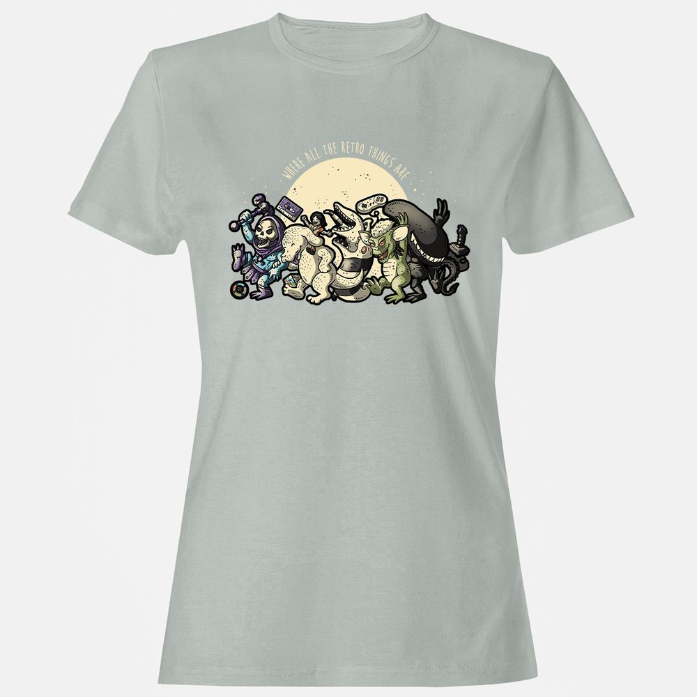 Women's T-Shirt - 732N29V2 - Ash - 2