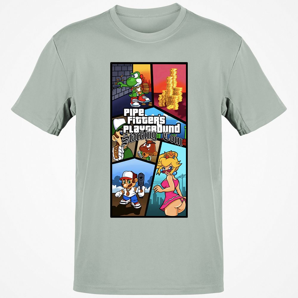 Classic Unisex T-Shirt - L6X9HBHF - Ash - 2