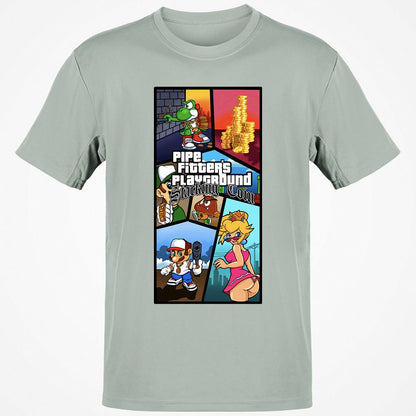 Classic Unisex T-Shirt - L6X9HBHF - Ash - 2