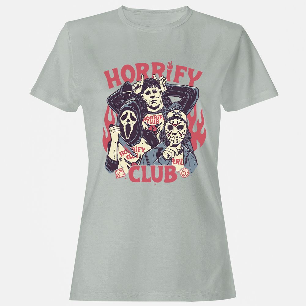 Women's T-Shirt - CJVZ8PNW - Ash - 2