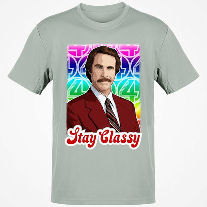 Classic Unisex T-Shirt - XJ15Y3TA - Ash - 2