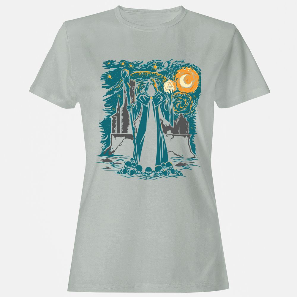 Women's T-Shirt - Y5TYD6QM - Ash - 2