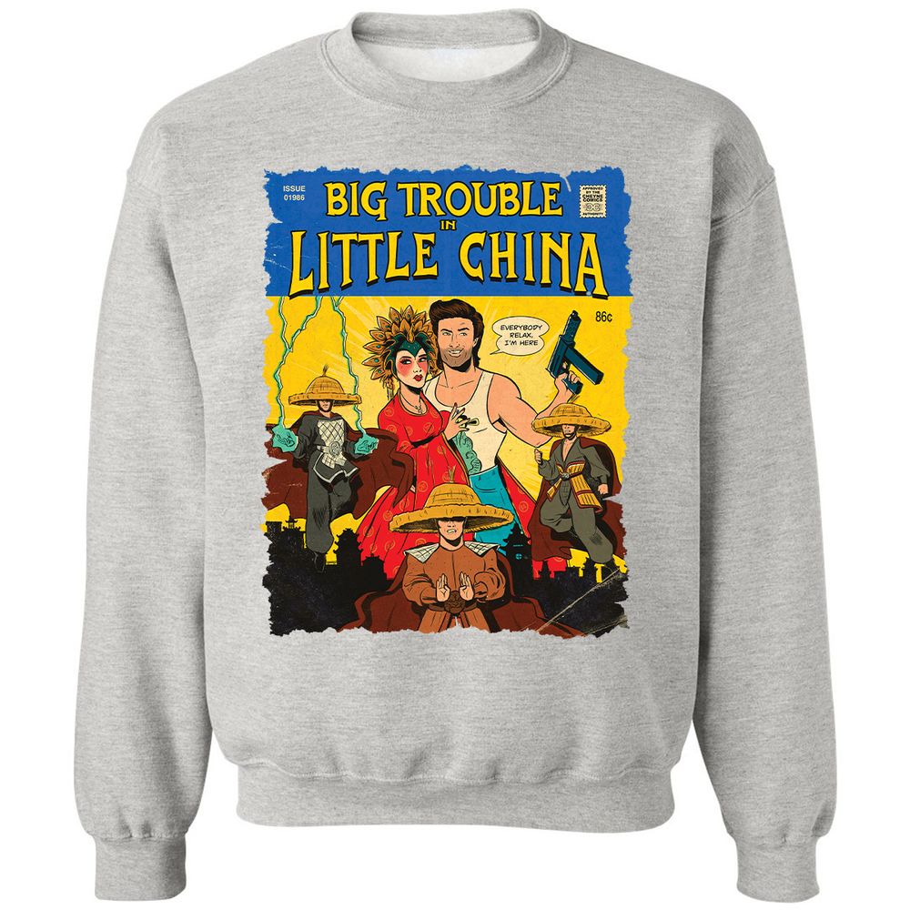 Classic Unisex Sweatshirt - M8CRAFJJ - Ash - 2
