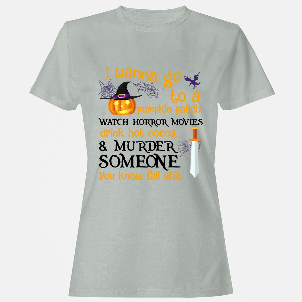 Women's T-Shirt - PM11Z9HJ - Ash - 2