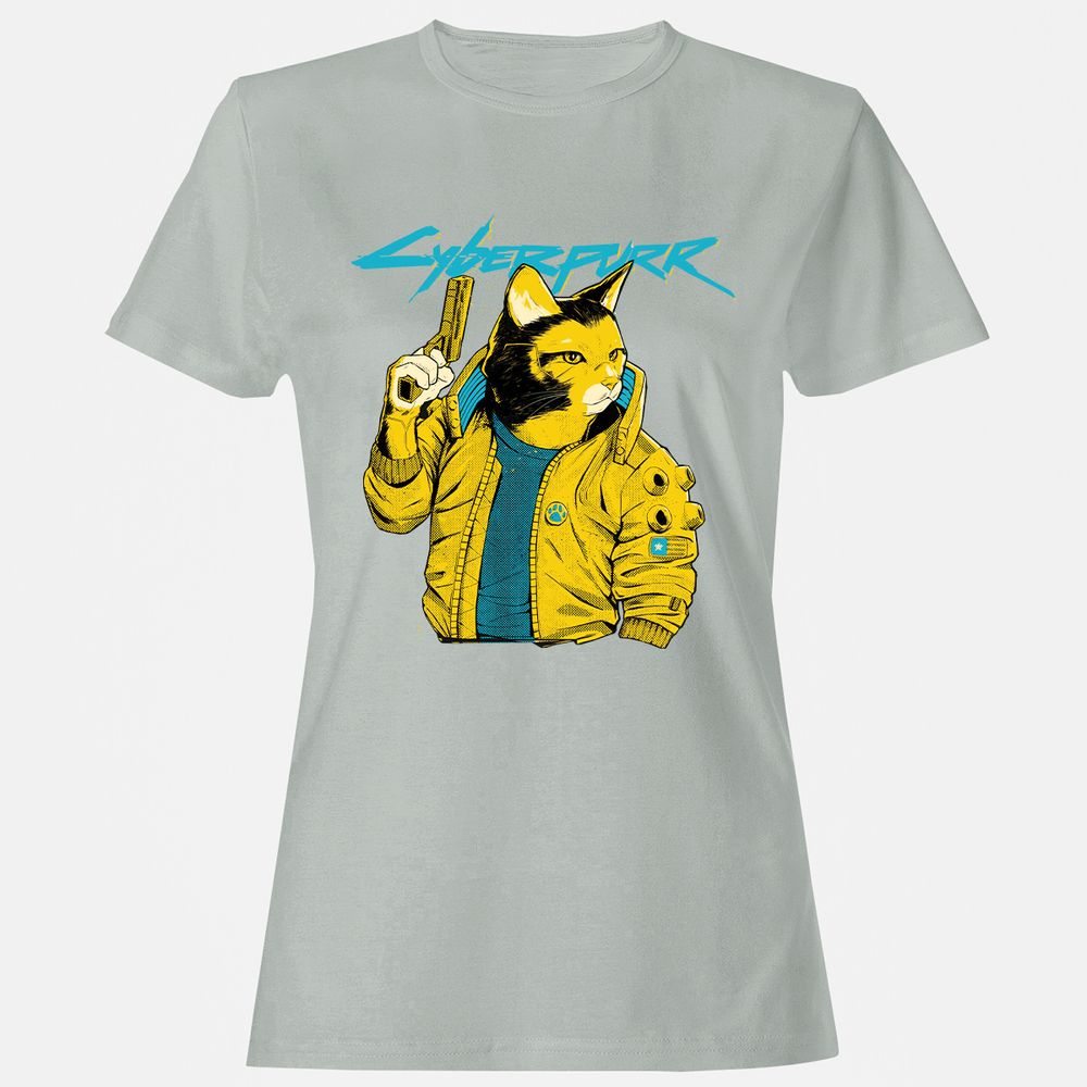 Women's T-Shirt - A5VPJGCM - Ash - 2