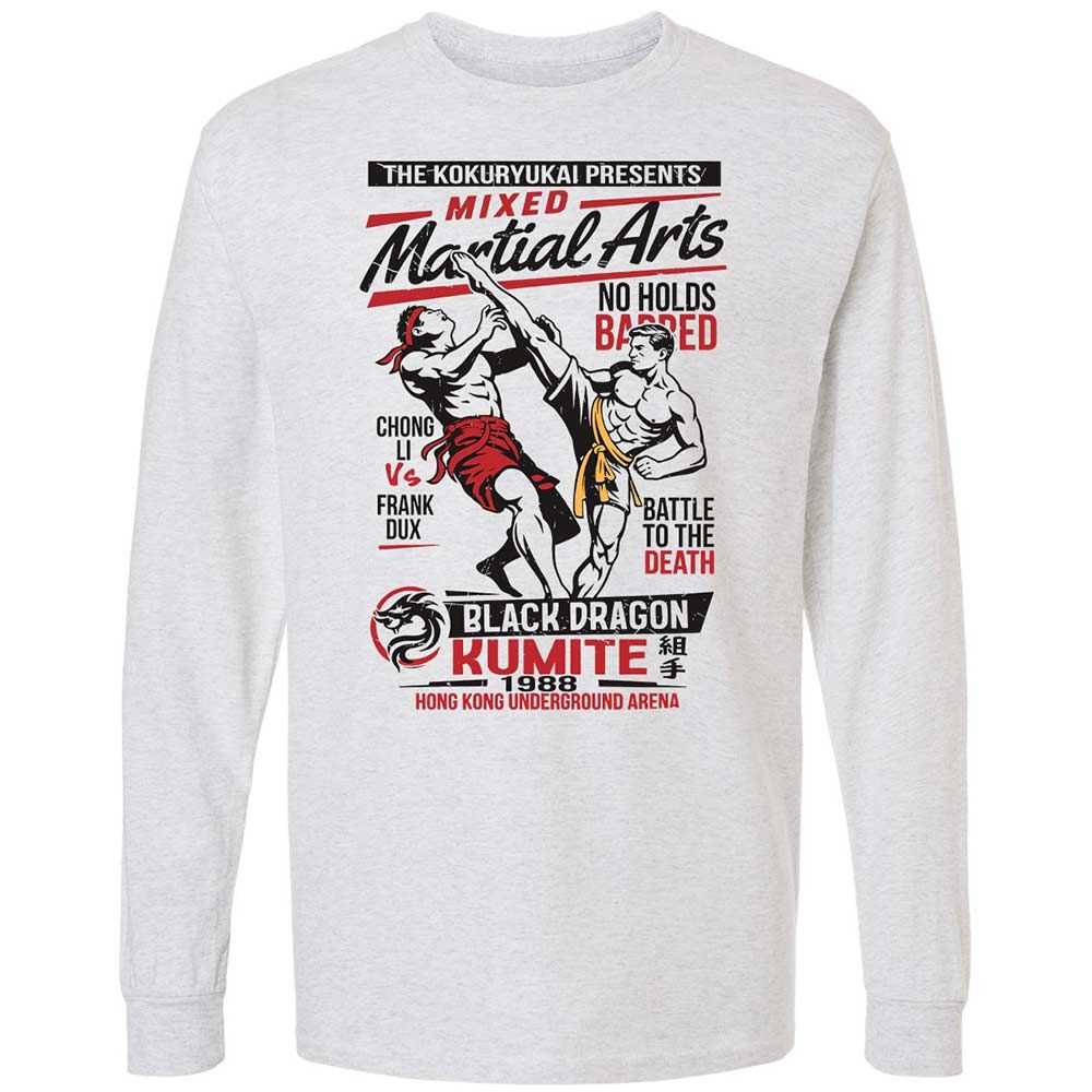 Long Sleeve T-Shirt - 8EVVDK17 - Ash - 2
