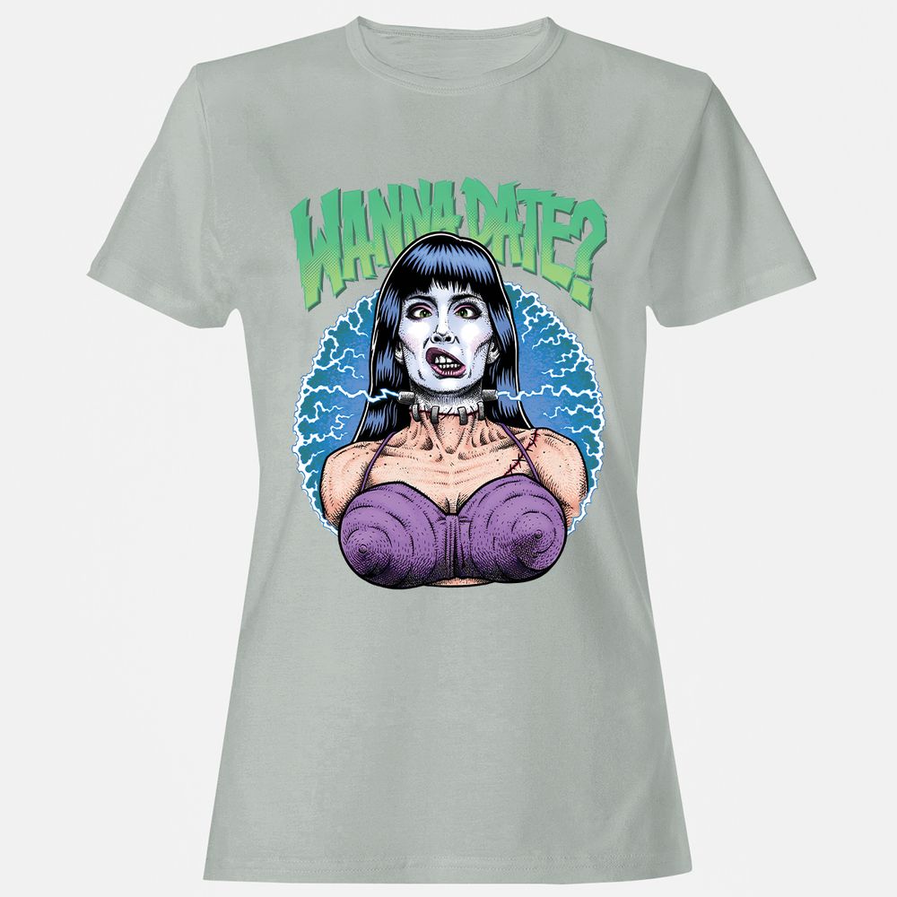 Women's T-Shirt - QW3SYDZ6 - Ash - 2