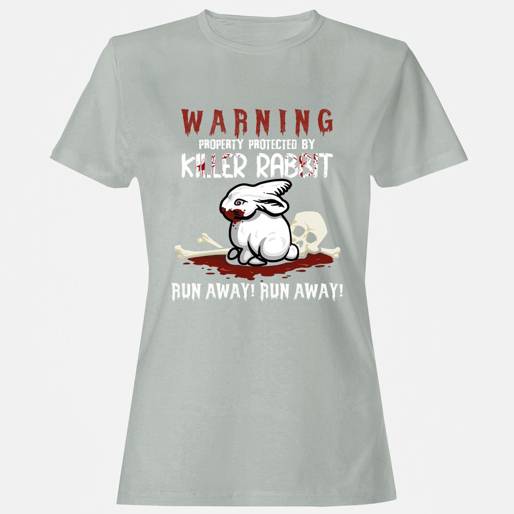 Women's T-Shirt - NE458RMV - Ash - 2