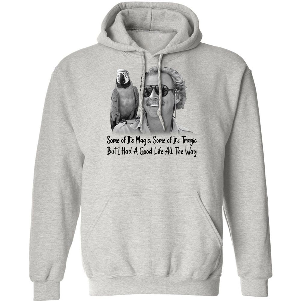 Classic Unisex Hoodie - NLTKJ1SL - Ash - 2
