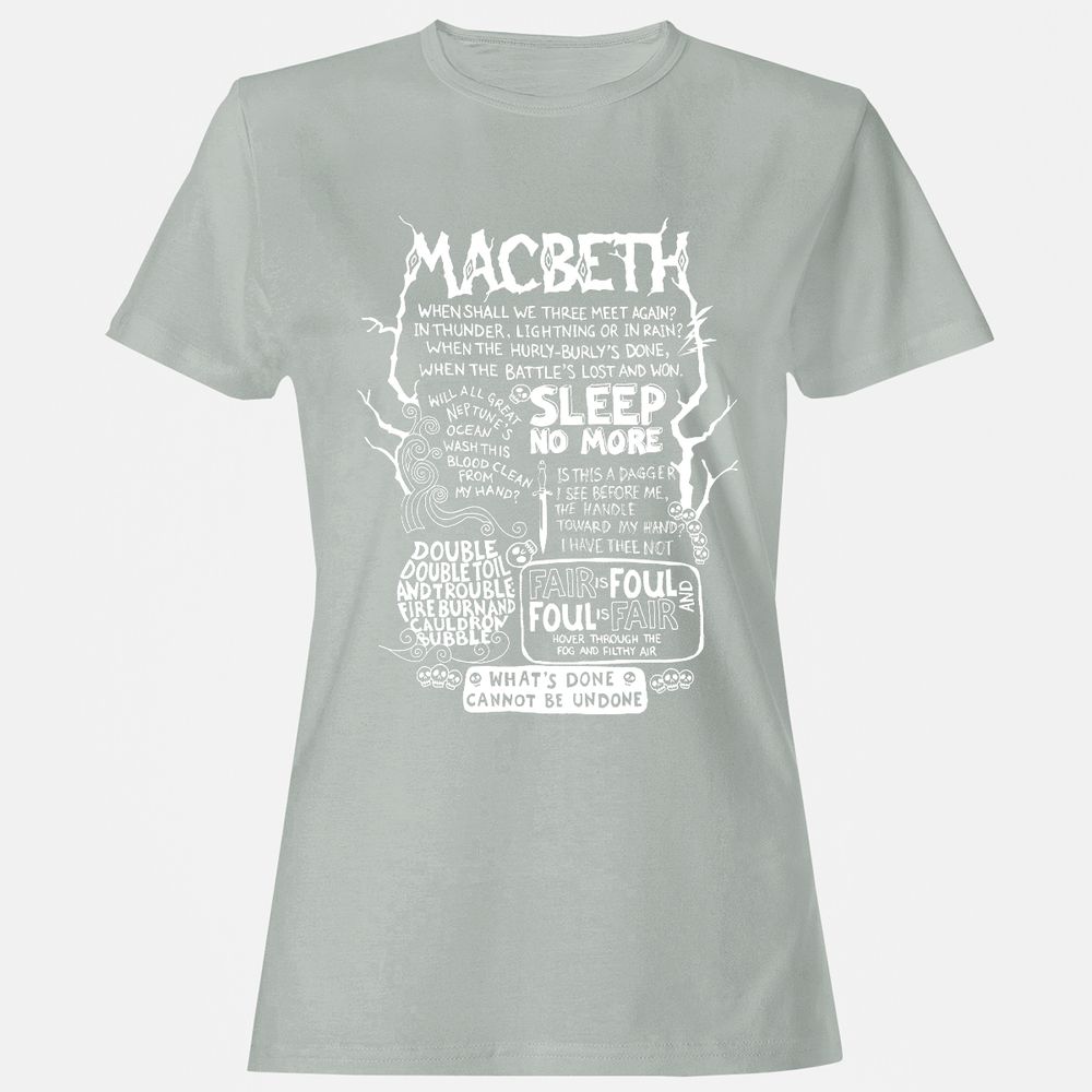 Women's T-Shirt - 3WA4VR1Q - Ash - 2