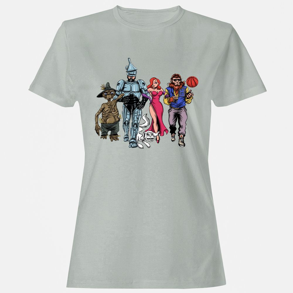 Women's T-Shirt - N7BDJ38L - Ash - 2
