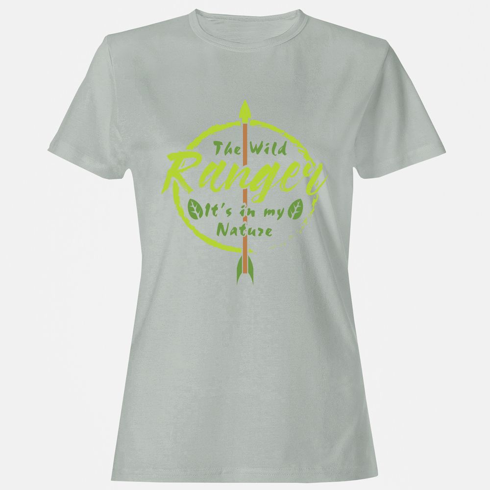 Women's T-Shirt - ZQ1EMJPV - Ash - 2