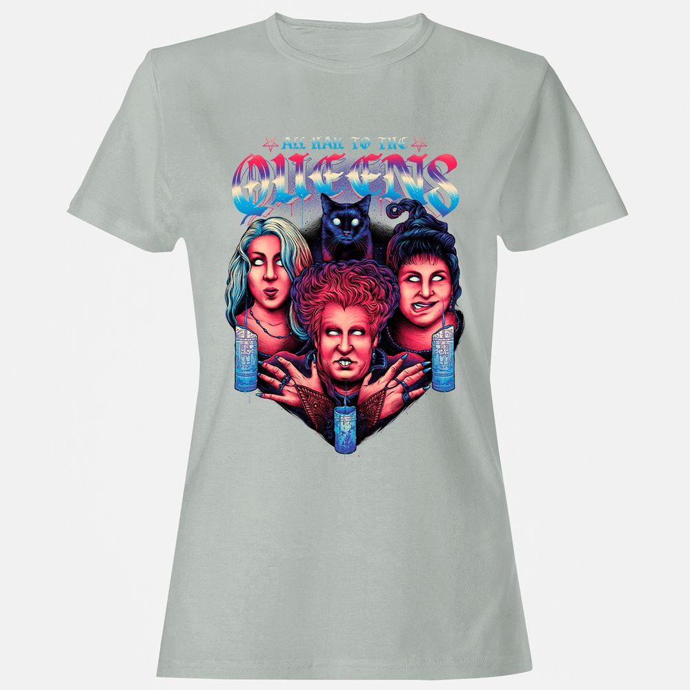 Women's T-Shirt - 745QMGXN - Ash - 2
