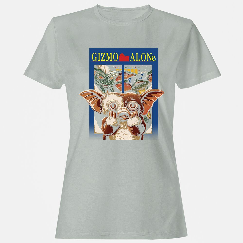 Women's T-Shirt - GT1WFGJJ - Ash - 2
