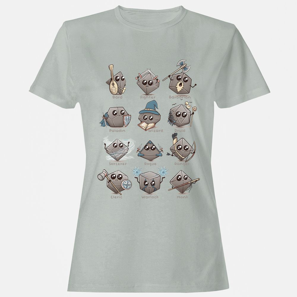 Women's T-Shirt - 329NR9SU - Ash - 2