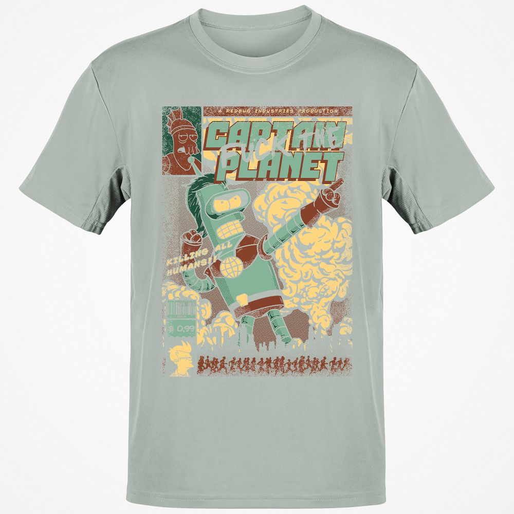 Classic Unisex T-Shirt - R523ELQK - Ash - 2