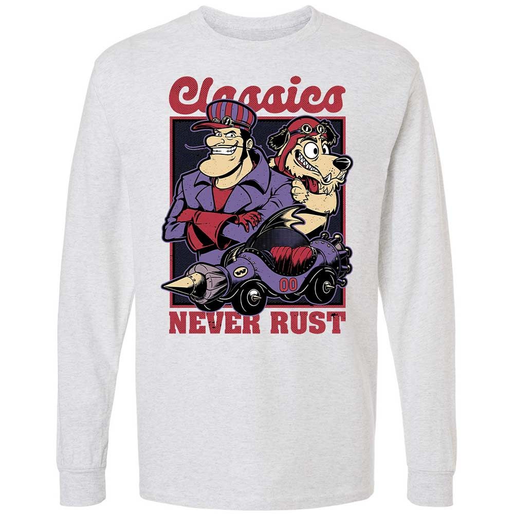 Long Sleeve T-Shirt - G85BX7B7 - Ash - 2