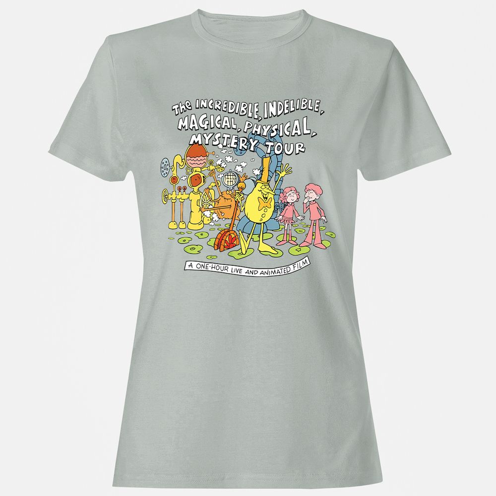 Women's T-Shirt - LQXR1VQR - Ash - 2