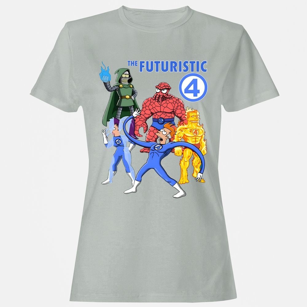 Women's T-Shirt - 5GA6KVRW - Ash - 2