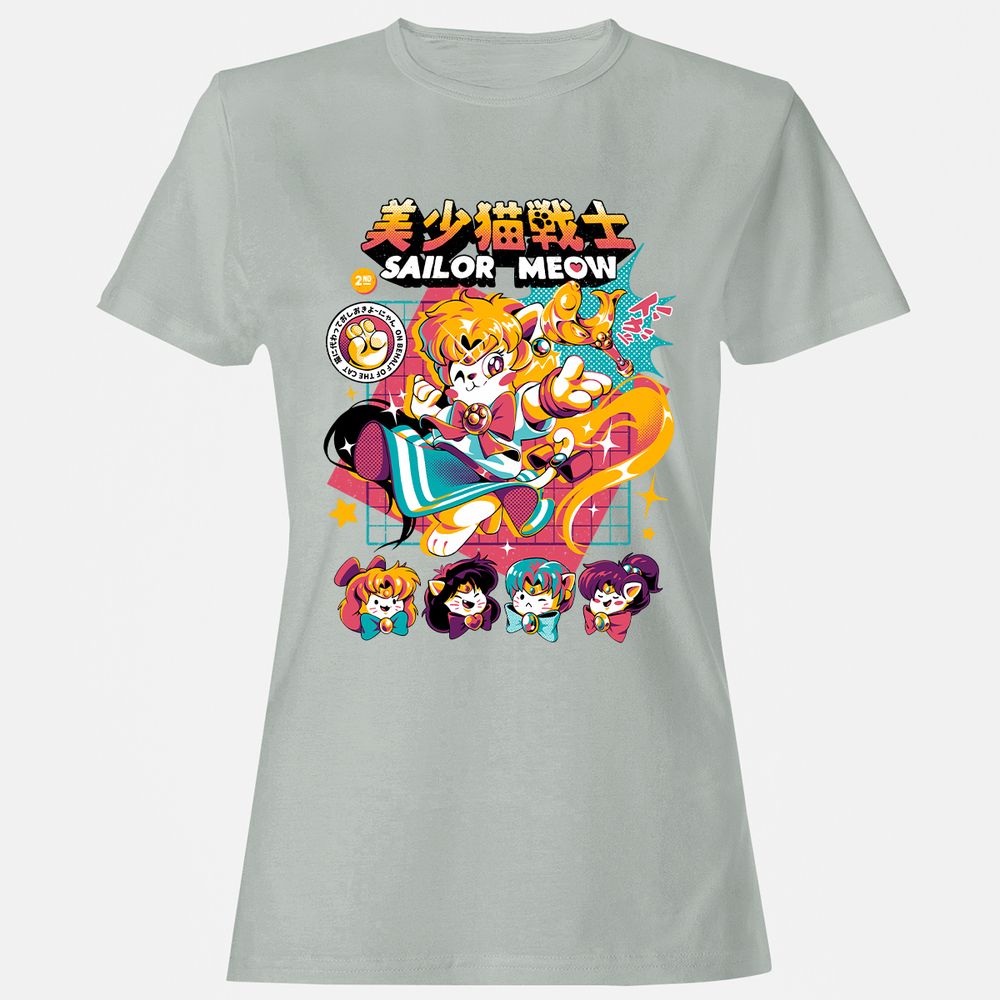 Women's T-Shirt - QTB7P63M - Ash - 2